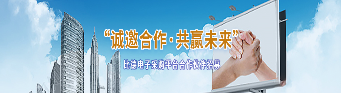 比德电子采购平台合作伙伴招募